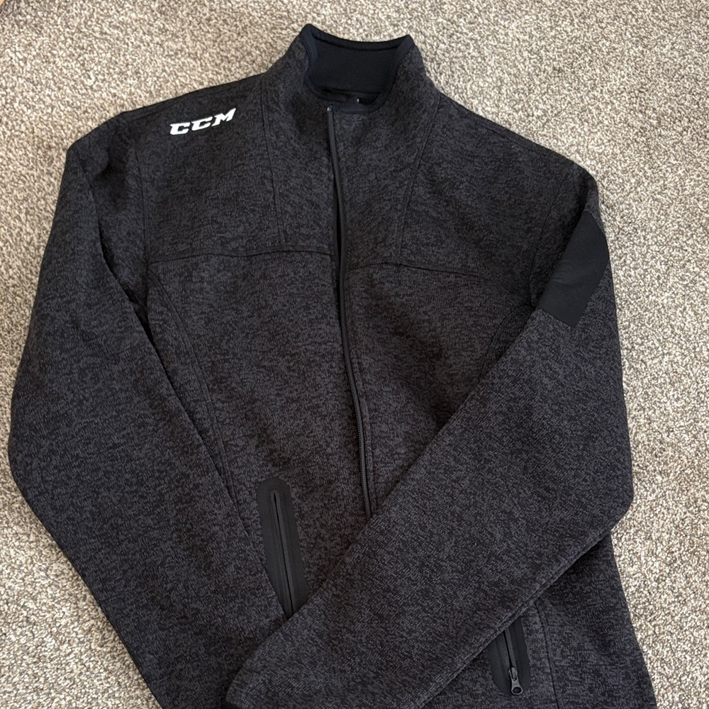 CCM Charcoal Full-Zip Jacket